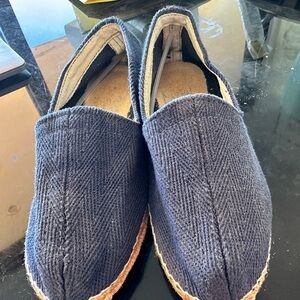 NEW MAJORCA SPAIN CLASSIC ESPADRILLES 7 NAVY